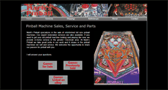 Desktop Screenshot of markspinball.com