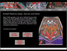 Tablet Screenshot of markspinball.com